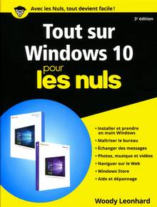 Tout sur Windows 10 pour les nuls : 3e édition