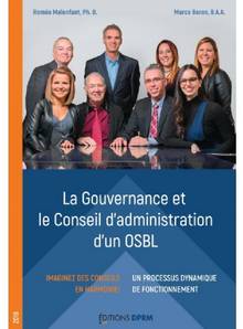 La Gouvernance et le Conseil d'administration d'un OSBL - nouvelle édition 2018
