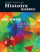 Histoire Québec. Vol. 23 No. 4,  2018