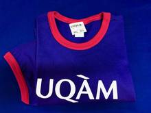 T-shirt XS UQAM SC. HUMAINE MAUVE  Purple/Raspberry   81/55