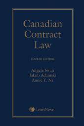 Canadian Contract Law, 4th Edition