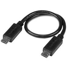 Câble Startech - Micro USB (M) vers Micro USB (M) - 8 pouces - USB OTG