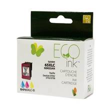 Cartouche recyclée Eco Ink HP 65XL - Couleur - Avec niveau d'encre - 300 pages