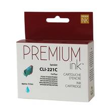 Cartouche compatible Premium Ink Canon CLI-221C - Cyan - 10.5ml