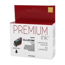 Cartouche compatible Premium Ink Canon CLI-221BK - Noir - 10.5ml