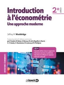 Introduction à l'économétrie : une approche moderne, 2e édition