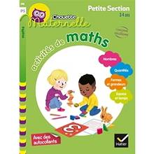 Activités de maths, maternelle petite section, 3-4 ans 