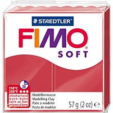 Pâte à modeler Fimo Soft 57g Cerise
