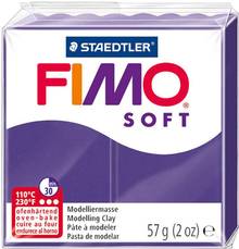 Pâte à modeler Fimo Soft 57g Prune