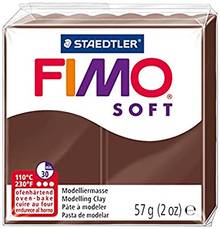 Pâte à modeler Fimo Soft 57g Chocolat