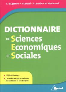 Dictionnaire de sciences économiques et sociales Nouvelle édition
