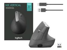 Souris ergonomique - Logitech - MX Vertical Advanced - USB/Sans-fil