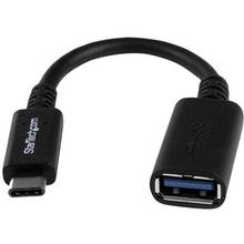 Adaptateur Startech - USB-C (M) vers USB (F) - Certifié USB-IF - 6 pouces