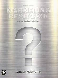 Marketing Research: An Applied Orientation (7th Edition)