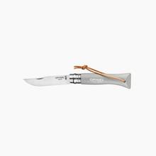 Couteau Opinel lame No. 6 baroudeur Nuage (lien cuir) 002202