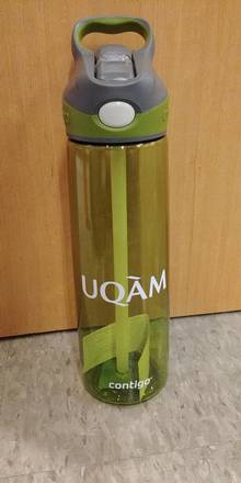 Bouteille d'eau UQAM lime Contigo addison 24 oz