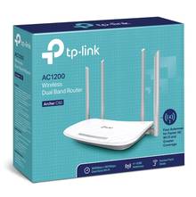 Routeur Sans-Fil TP-Link Archer C50 (AC1200) - 2 Bandes Wifi (2.4 | 5GHz) - (4x) Antennes Externes - (4x) Ports Gigabit LAN - (1x) Port Gigabit WAN - Compatible VPN - Blanc 