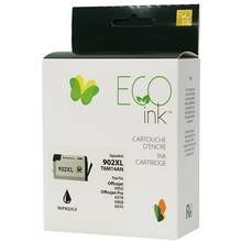 Cartouche de remplacement recyclée Eco Ink pour HP 902XL - Noir - 825 pages