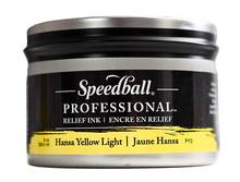 Encre à gravure Speedball (Relief) miscible à l'eau 8fl.oz Jaune Hansa pâle 
