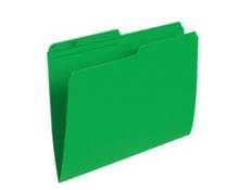 Chemise à dossier Lettre Vert (Boite de 100)              486266