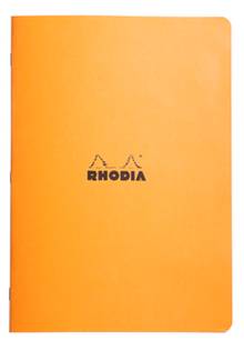 Cahier de notes piqué quadrillé Rhodia A4 Orange            119164