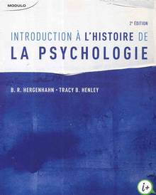 Introduction à l'histoire de la psychologie 2e ed.