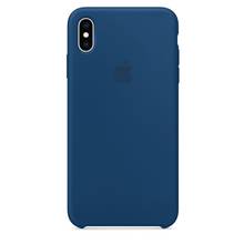 Étui Apple Silicon Case - iPhone Xs Max - Bleu