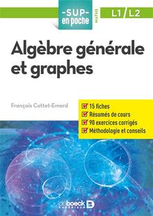 Algèbre générale et graphes : L1, L2