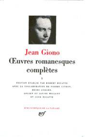 Oeuvres romanesques complètes Vol1 (Giono, Jean)