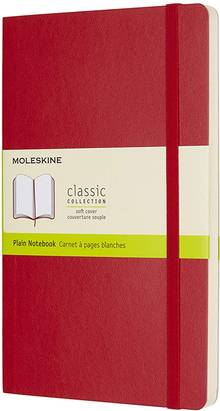 Carnet de notes SOUPLE   uni    Moleskine Classic 192p. Large 13x21cm  rouge écarlate