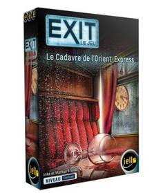 jeu de societé EXIT - LE CADAVRE DE L'ORIENT-EXPRESS (FR)    IELEXI08