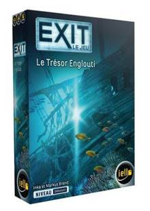 jeu de societé EXIT - LE TRESOR ENGLOUTI (FR)    IELEXI07