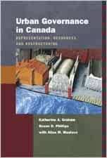 Urban governance in Canada representation, ressources.