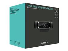 Caméra Logitech C922 Pro - 60 FPS - 1080p - Autofocus - Microphone - USB