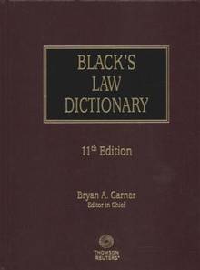 Black's Law Dictionary, 11th Edtion, 2019