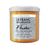 Flashe Emulsion vinylique Lefranc Bourgeois 125ml Jaune Sahara PY65