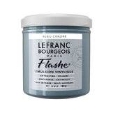 Flashe Emulsion vinylique Lefranc Bourgeois 125ml Bleu cendré PB15:0 PBk11 PW6