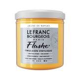 Flashe Emulsion vinylique Lefranc Bourgeois 125ml Jaune de Naples imit.