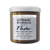 Flashe Emulsion vinylique Lefranc Bourgeois 125ml Terre d'Ombre naturelle PBr7 PY42
