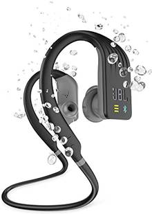 Écouteurs Sport JBL Endurance Dive - Bluetooth - Intra-Auriculaire - 8h d'écoute - IPX7 - Assistant Google et Siri - Lecteur MP3 intégré (1Go) - Noir