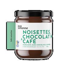 Pâte à tartiner - 220g - Noisettes, chocolat noir et café - Allo Simonne
