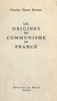 Les origines du communisme en France