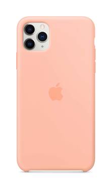 Étui Apple Silicon Case - iPhone 11 Pro Max - Pamplemousse
