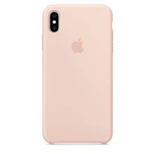 Étui Apple Silicon Case - iPhone Xs Max - Sable Rose