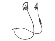 Écouteurs Sport Marley Uprise - Bluetooth - Intra-Auriculaire - 8h d'écoute - IPX5 - Bois, Silicone et Aluminium Recyclé - Noir 