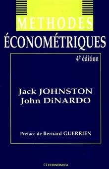 Méthodes économétriques : 4e  édition