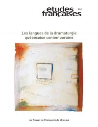 Études françaises. Volume 43, numéro 1, 2007