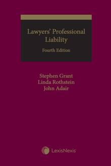 Lawyers’ Professional Liability, 4th Edition