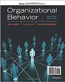 Organizational Behavior, 2nd edition