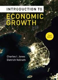 Introduction to Economic Growth, 3rd edition
